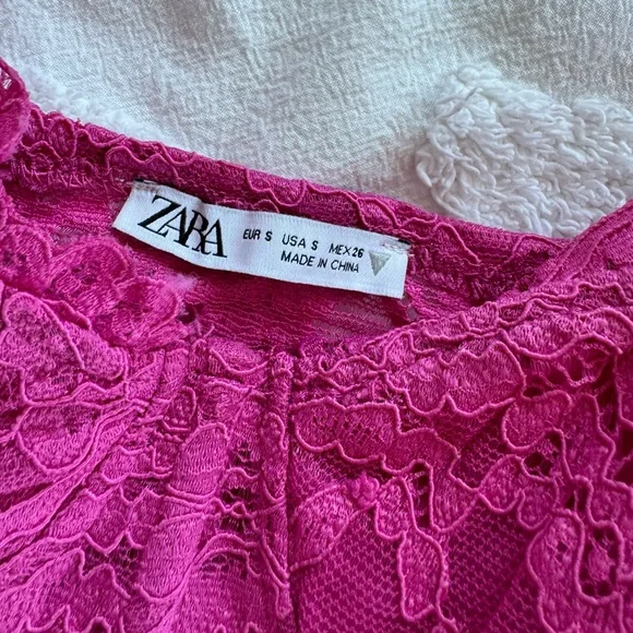 Zara pink corset top - Picture 3 of 3